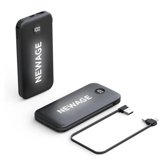 ÖLÜDENİZ SİYAH 10000 MAH LEDLİ POWERBANK POWERBANK