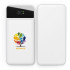 ÜZÜMLÜ 10.000 MAH BEYAZ WIRELESS POWERBANK