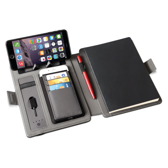 ALANYA 6500 MAH WİRELESS POWERBANK ORGANİZER POWERBANK DEFTER