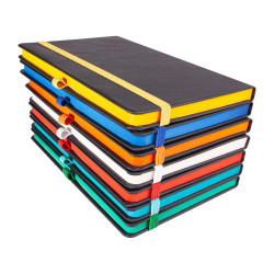 TUNALI KIRMIZI TARİHSİZ DEFTER (13X21 CM)