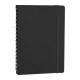 ANITTEPE SİYAH GİZLİ SPİRALLİ TARİHLİ AJANDA 17X24 CM TARİHLİ AJANDALAR