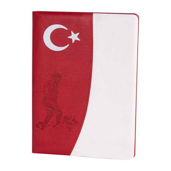 ATATÜRK ÇİZGİLİ TARİHSİZ DEFTER (17X24 CM) TARİHSİZ DEFTERLER