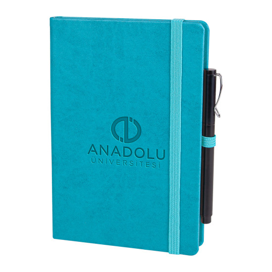 KALECİK TURKUAZ TARİHSİZ DEFTER (13X21 CM) TARİHSİZ DEFTERLER