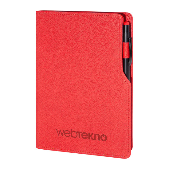 BAHÇELİEVLER KIRMIZI TARİHSİZ DEFTER (14,5X21 CM) TARİHSİZ DEFTERLER