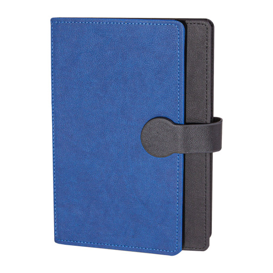 SARAY LACİVERT TARİHSİZ DEFTER (15X21 CM)