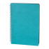 AKYURT TURKUAZ SPİRALLİ TARİHSİZ DEFTER (13X21 CM)