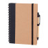 PURSAKLAR SİYAH SPİRALLİ TARİHSİZ DEFTER (15X21 CM)