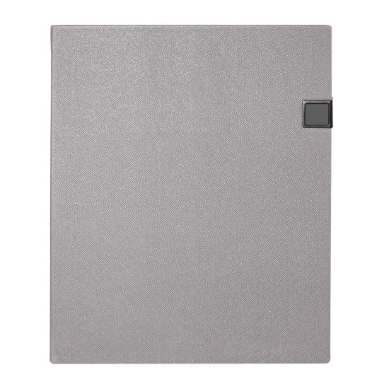 ESAT GRİ TARİHSİZ DEFTER (19X25 CM)