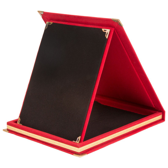 İNANÇ KIRMIZI ALBÜM PLAKET 15X21 CM AHŞAP PLAKETLER