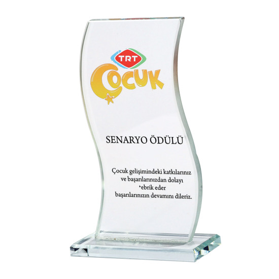 SAYAN KRİSTAL PLAKET KRİSTAL PLAKETLER