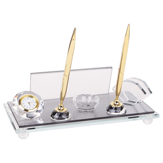 BİLGE KRİSTAL MASA SETİ KRİSTAL MASA ÜSTÜ SETLER