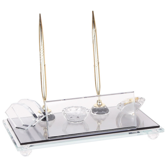 BİLGE KRİSTAL MASA SETİ KRİSTAL MASA ÜSTÜ SETLER