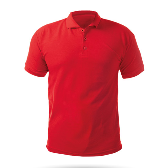 KIRMIZI POLO YAKA TİŞÖRT XL