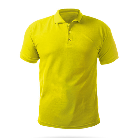 SARI POLO YAKA TİŞÖRT XXL