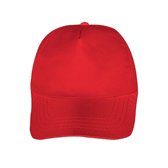 PAPATYA KIRMIZI YERLİ ÜRETİM POLYESTER ŞAPKA ŞAPKALAR
