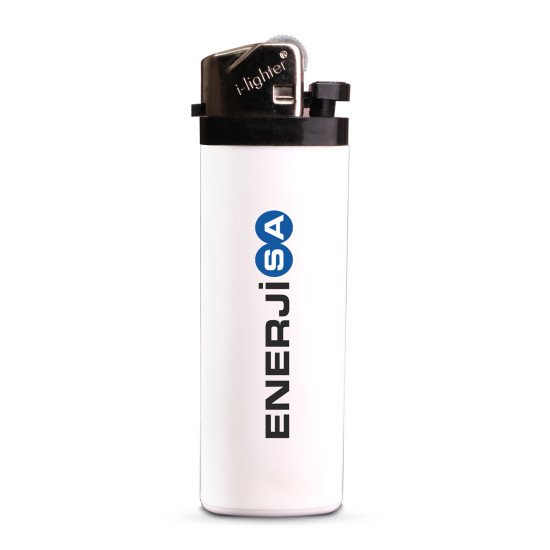 YEMEN BEYAZ I-LIGHTER TAŞLI SİBOPLU ÇAKMAK