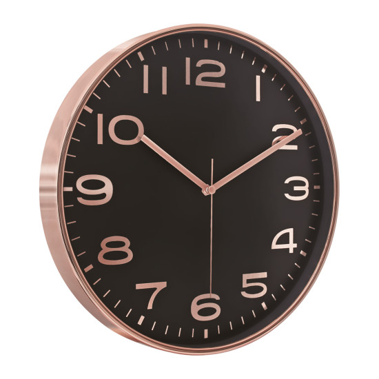 HADES406 METALİZE ÇERÇEVE DUVAR SAATİ (380 MM) DUVAR SAATLERİ