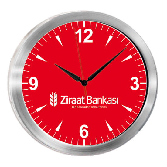 TRİTON091 METAL KASA DUVA SAATİ (350 MM)