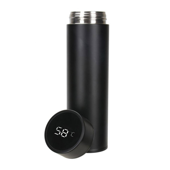 BEYŞEHİR SİYAH 500 ML DERECELİ  TERMOS TERMOSLAR
