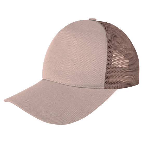GELİNCİK BEJ FİLELİ COTTON ŞAPKA